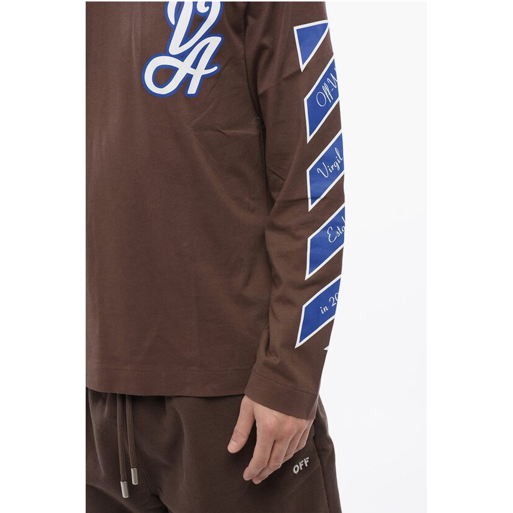 Printed RAIN DRUM Long Sleeved T-shirt