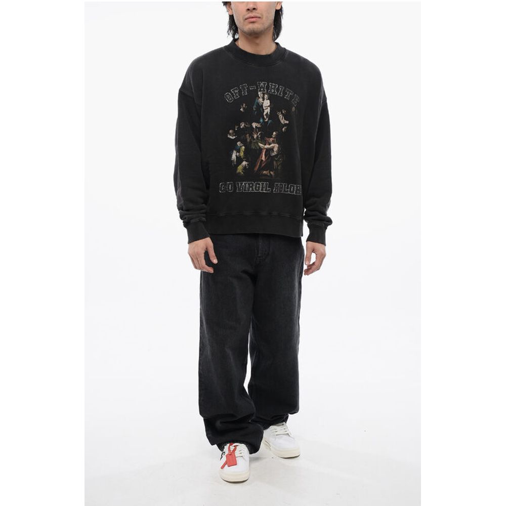 Printed MARY SKATE Crew-neck Sweatshirt