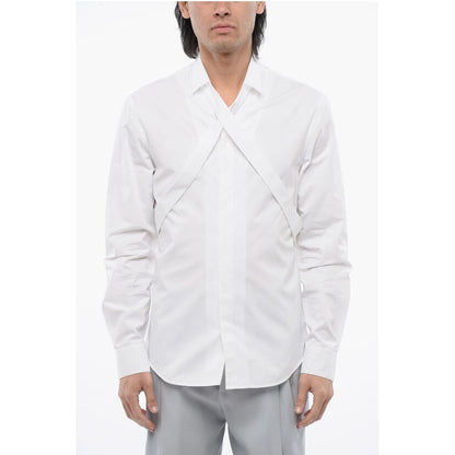 Long Sleeved Shirt With Criss-Cross Detail