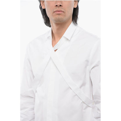 Long Sleeved Shirt With Criss-Cross Detail