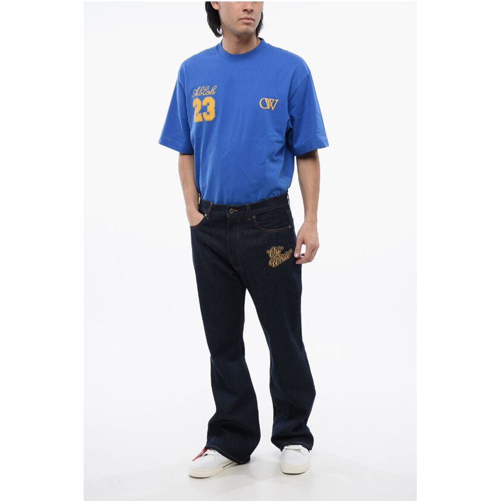 Embroidered Flare-Fit 90SLOGO Jeans