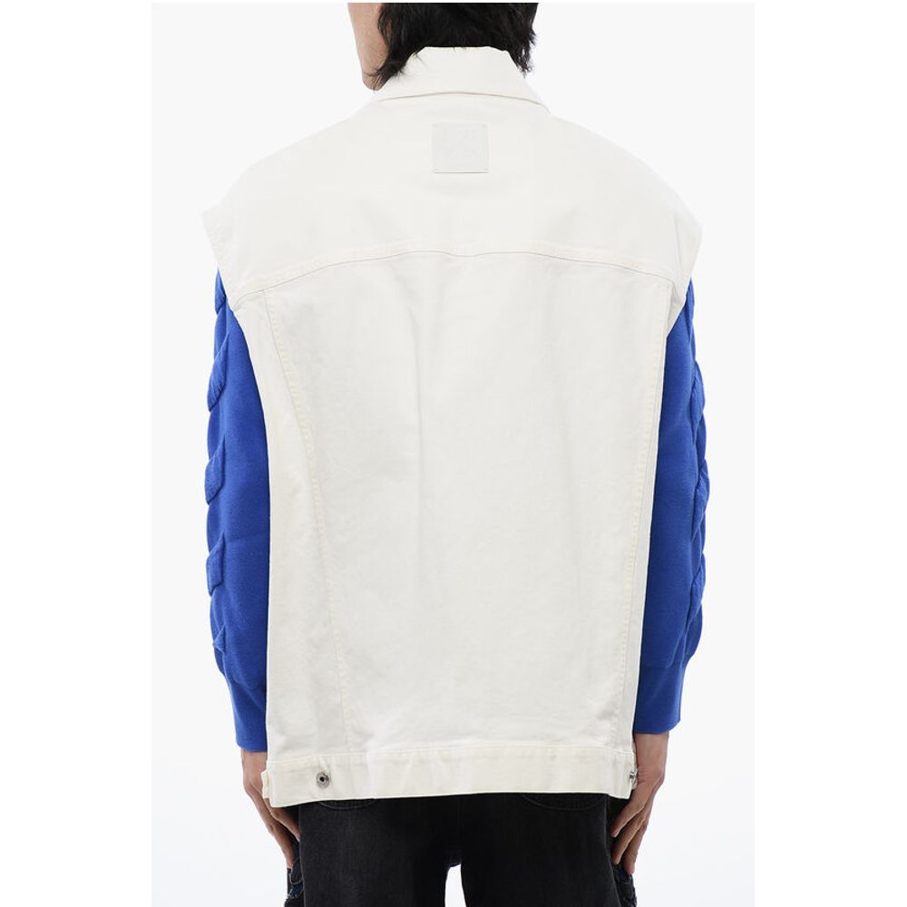 Oversized 90SLOGO Denim Vest