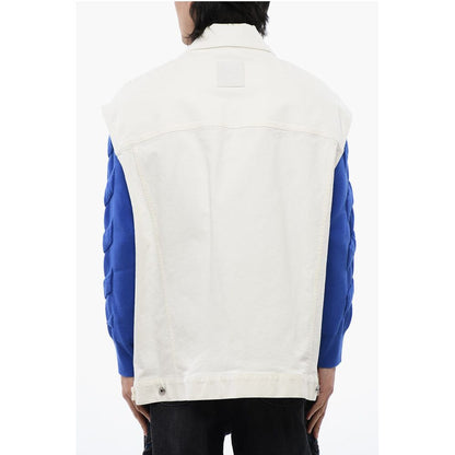 Oversized 90SLOGO Denim Vest