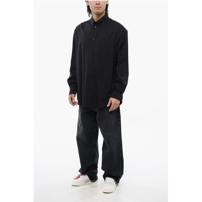 Buttons Down Solid Color Shirt