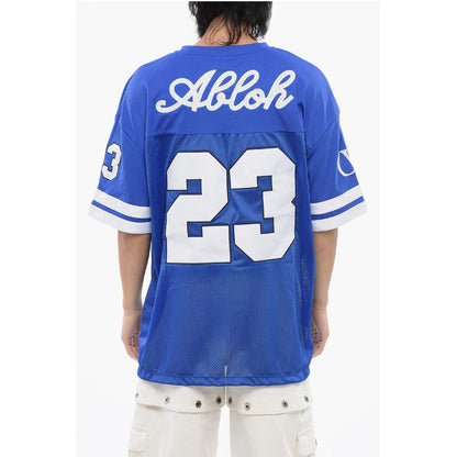 Embroidered Mesh FOOTBALL T-shirt