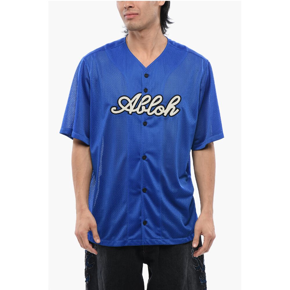Front Embroidered BASEBALL Mesh Shirt