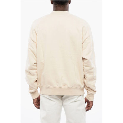 Solid Color CORNELY DIAGS SKATE Crew-neck Sweatshirt with Em