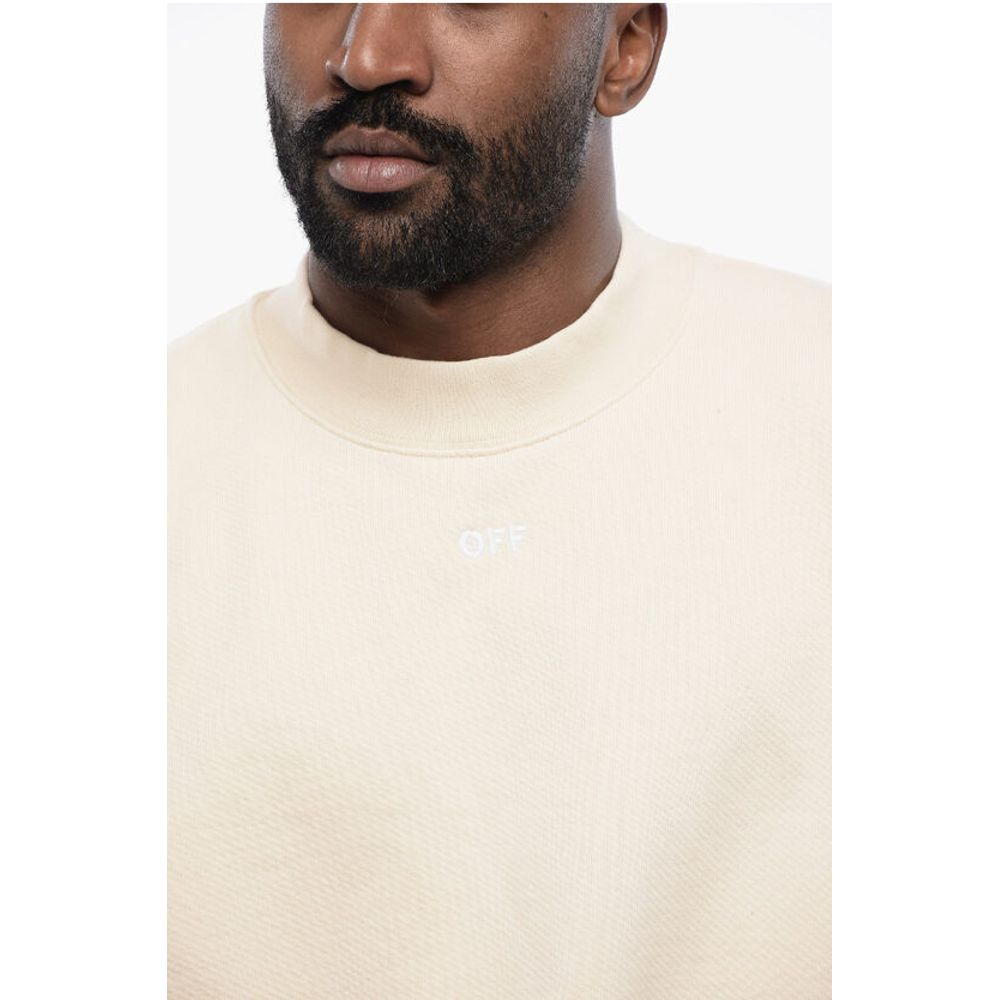 Solid Color CORNELY DIAGS SKATE Crew-neck Sweatshirt with Em