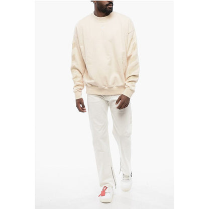 Solid Color CORNELY DIAGS SKATE Crew-neck Sweatshirt with Em