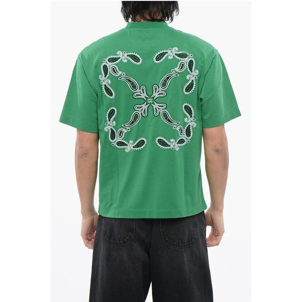 Skate-Fir BANDANA Embroidered T-shirt