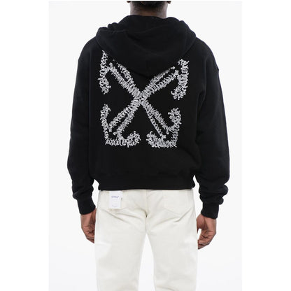 Hoodie TATTOO ARROW ZIP SKATE with 2 Pockets and Zip Closure