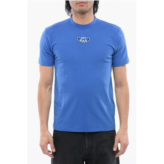 Bandana Motif Crew-neck T-shirt