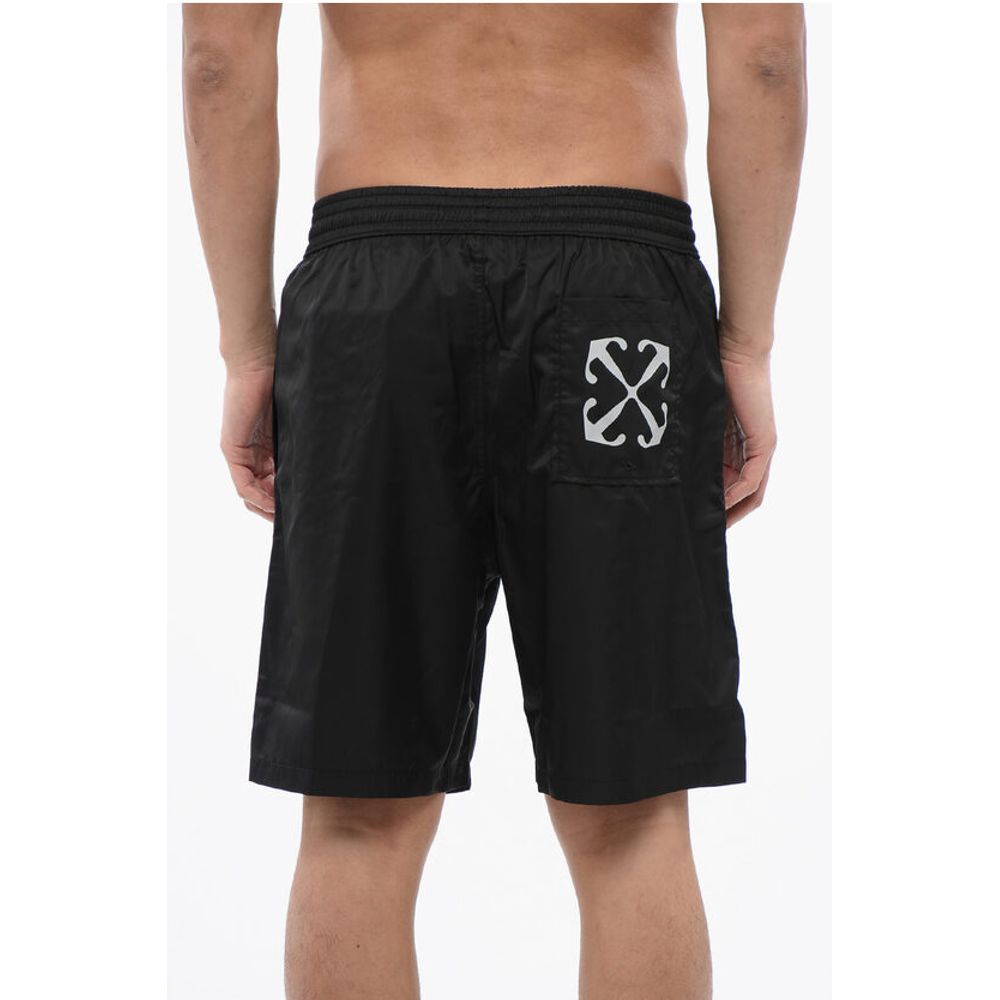 Logo Printed Swim Shorts