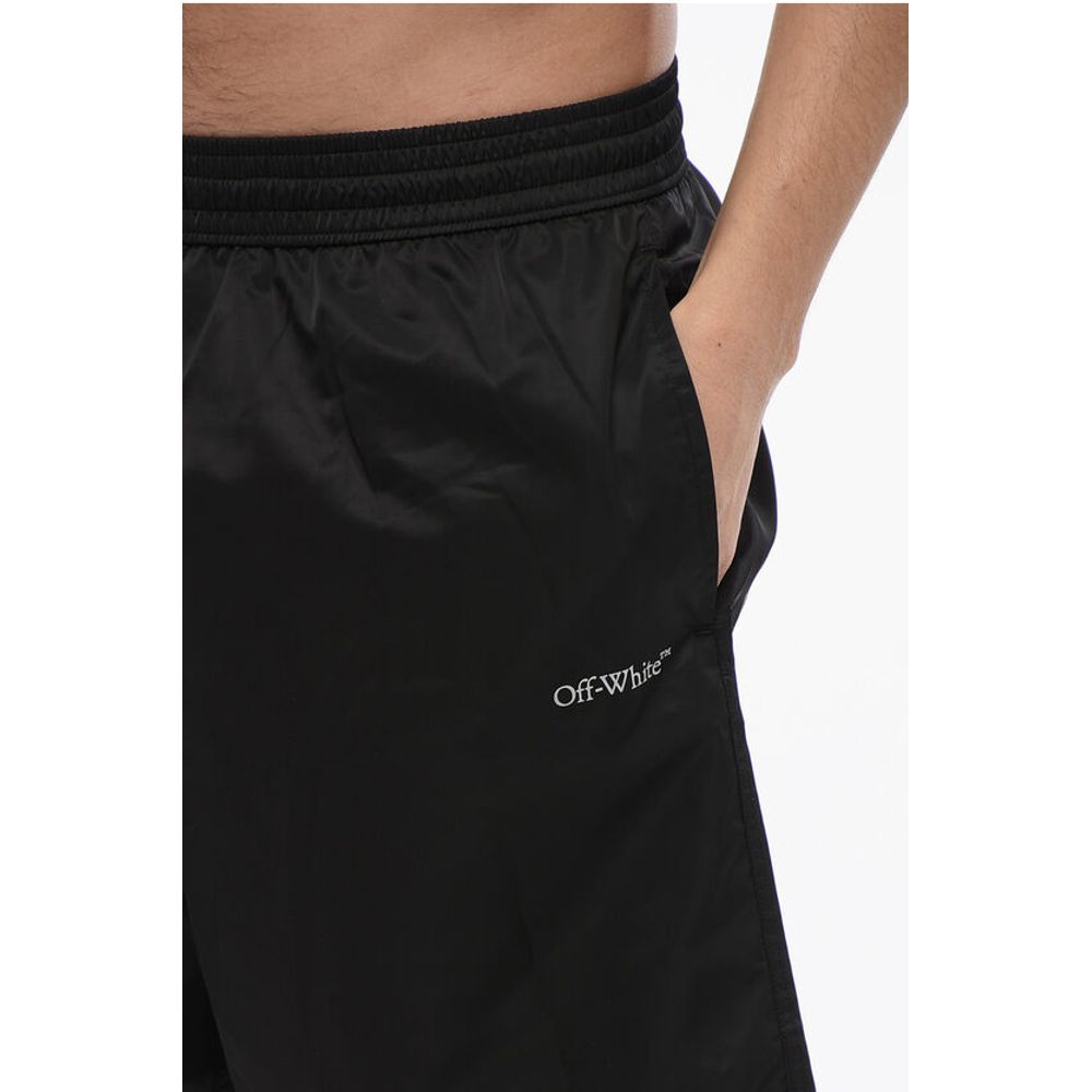 Logo Printed Swim Shorts