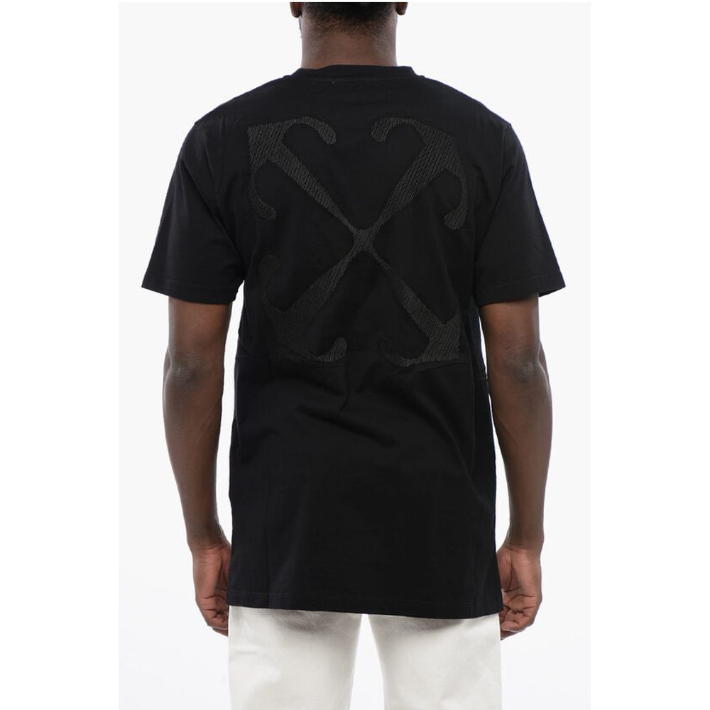 Cotton ARROW Crew-neck T-shirt