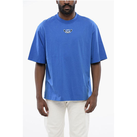 Embroidered BANDANA ARROW Crewneck T-Shirt