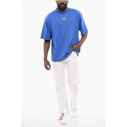 Embroidered BANDANA ARROW Crewneck T-Shirt