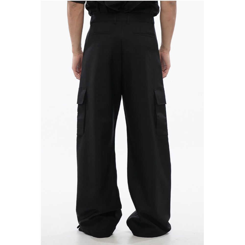 High Waisted DRILL Cargo Pants