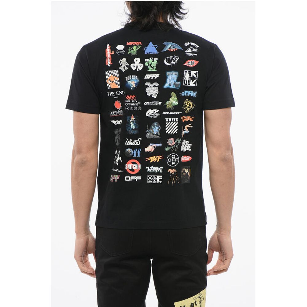 LOGIC Printed Slim Fit Crew-neck T-Shirt