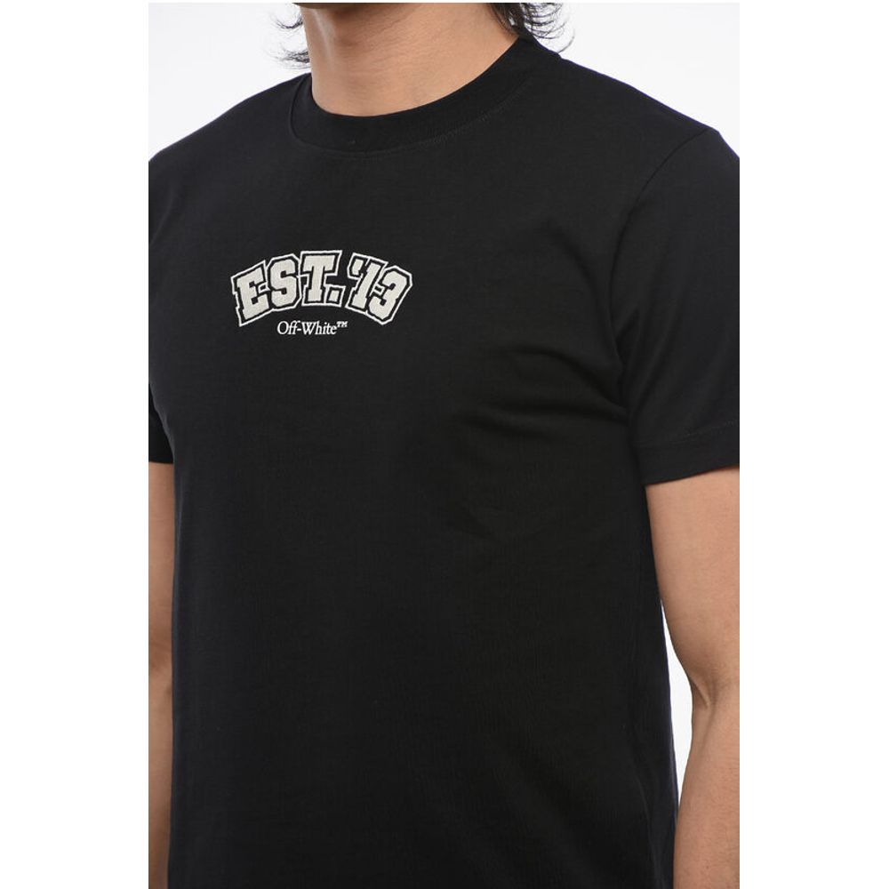 LOGIC Printed Slim Fit Crew-neck T-Shirt