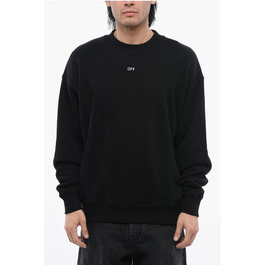 Cotton 23 SKATE Crew-neck Sweatshirt with Contrast Embroider
