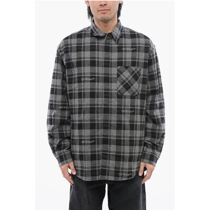 Checkered Padded Overshirt