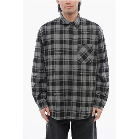 Checkered Padded Overshirt