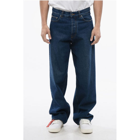 Medium Wash Loose-Fit Jeans