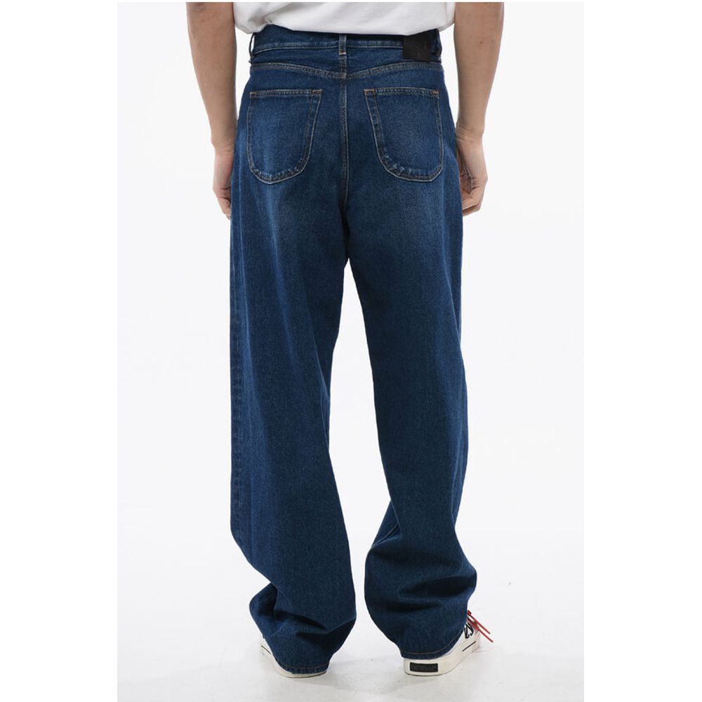 Medium Wash Loose-Fit Jeans