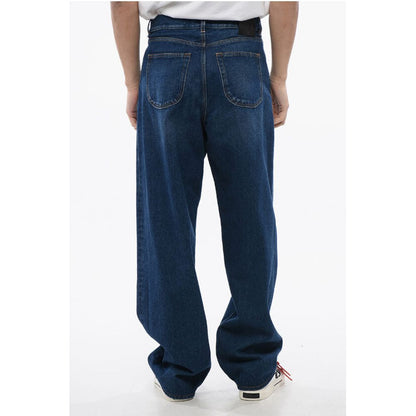 Medium Wash Loose-Fit Jeans