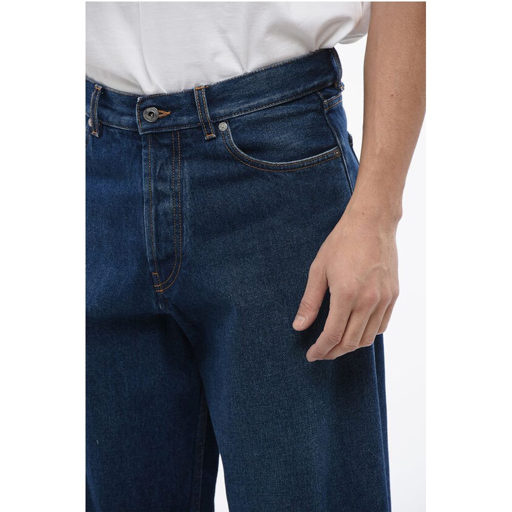 Medium Wash Loose-Fit Jeans