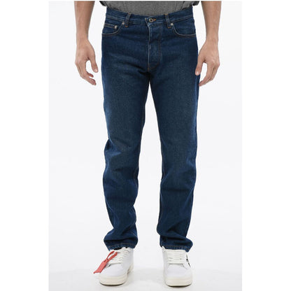 FOR EVER Mid Waisted Tapered Fit Jeans 18cm