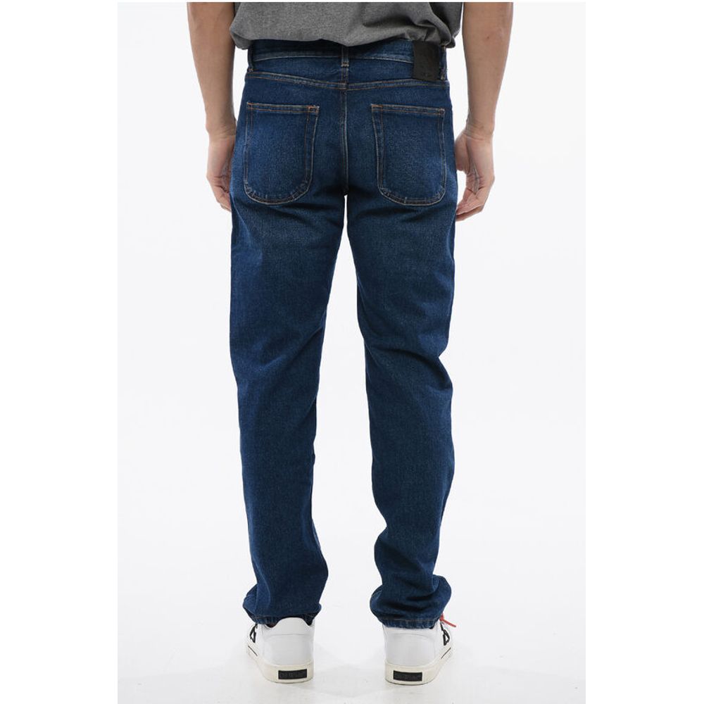 FOR EVER Mid Waisted Tapered Fit Jeans 18cm
