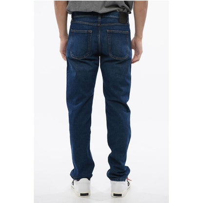 FOR EVER Mid Waisted Tapered Fit Jeans 18cm