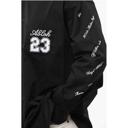 Embroidered 23 Cotton Shirt