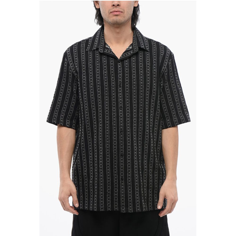 Bowling Shirt with Embroidered ARROW