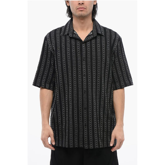 Bowling Shirt with Embroidered ARROW