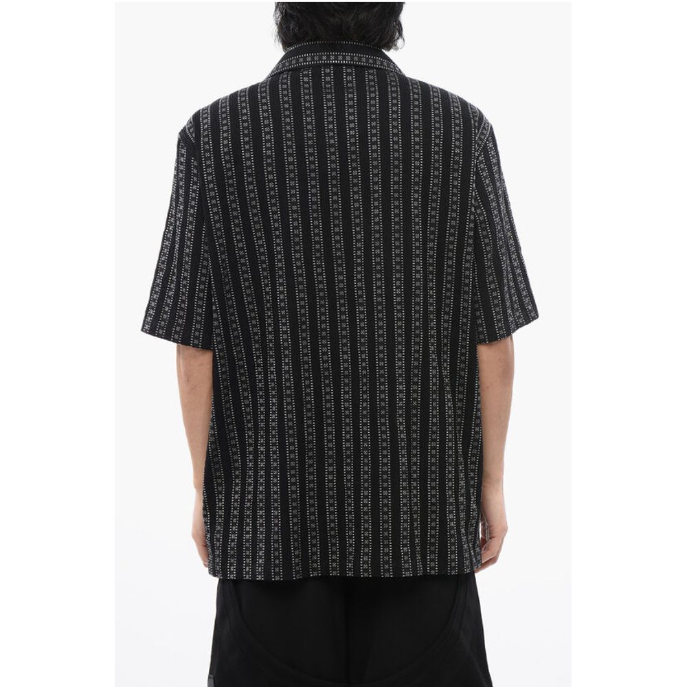 Bowling Shirt with Embroidered ARROW