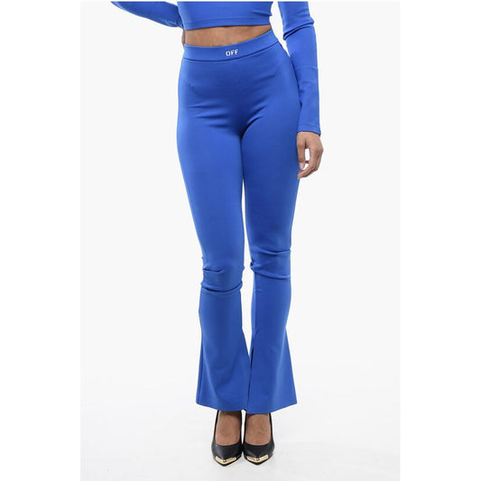 Solid Color leggings with Ankle Slit