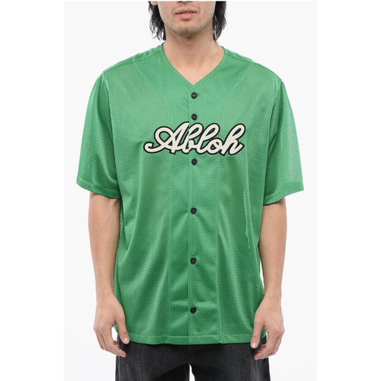 Embroidered Baseball Mesh T-Shirt