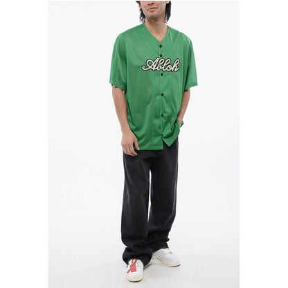 Embroidered Baseball Mesh T-Shirt