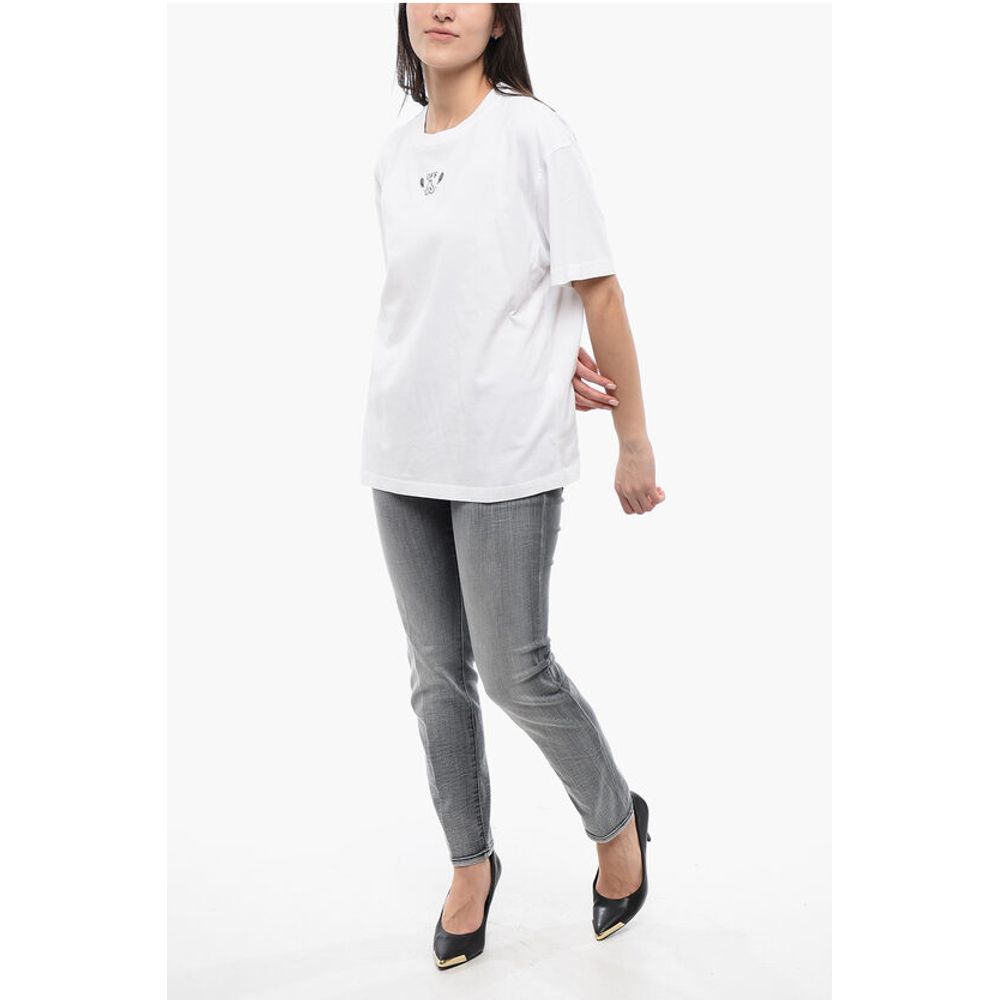 Embroidered BANDANA ARROW Crewneck T-Shirt