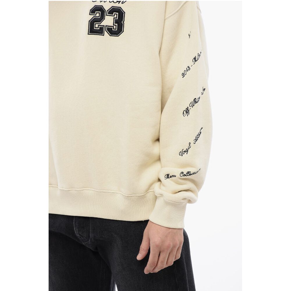 Skate-Fit Brushed Cotton 23 Crewneck Sweatshirt