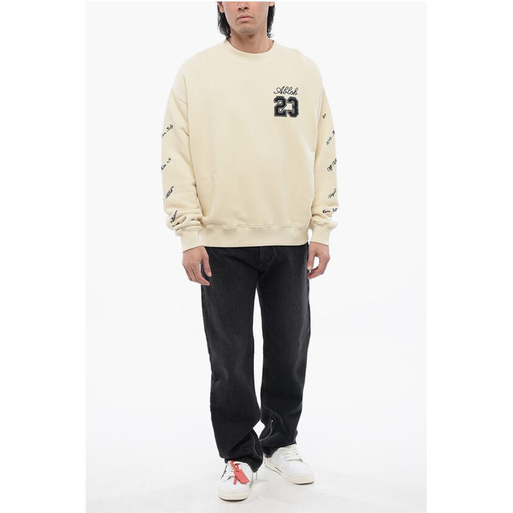 Skate-Fit Brushed Cotton 23 Crewneck Sweatshirt