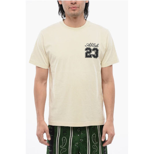 Embroidered 23 T-shirt with Slim Fit