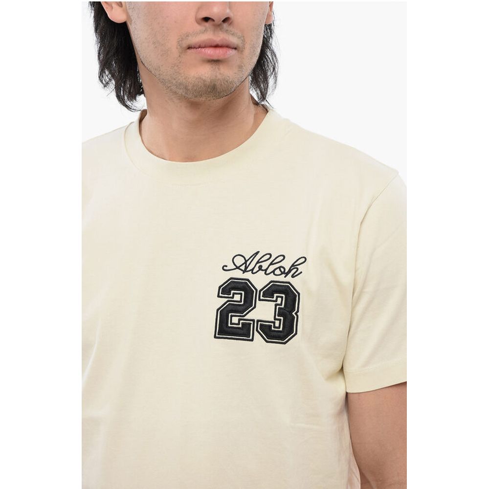 Embroidered 23 T-shirt with Slim Fit