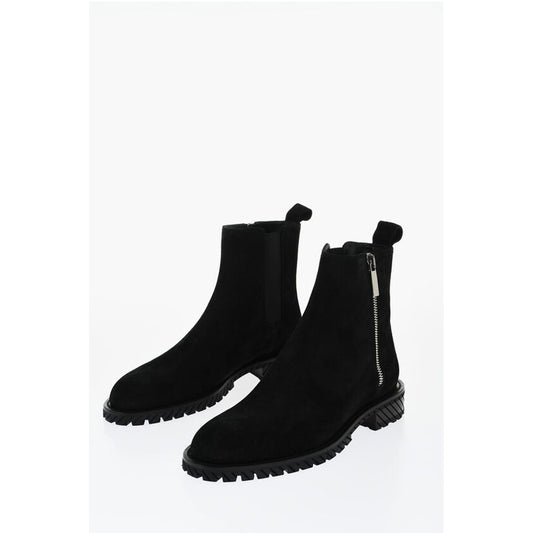 Suede COMBAT Booties