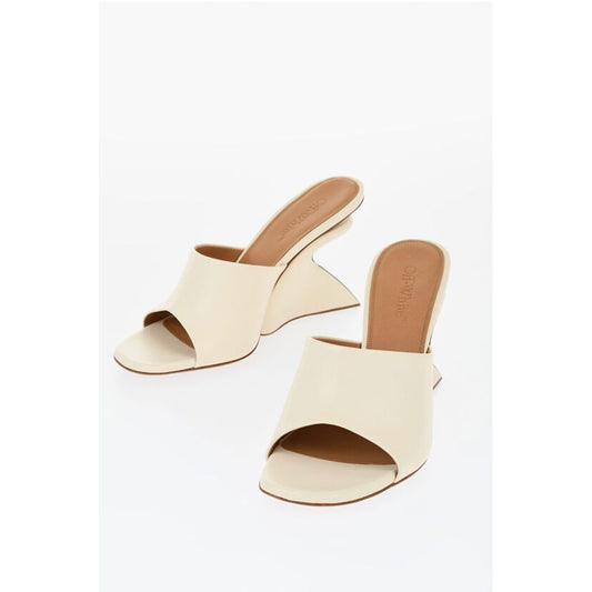 Open-Toe JUG Mules Wedge 10 cm