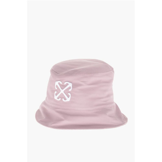 Solid Color Bucket Hat with Embossed Logo