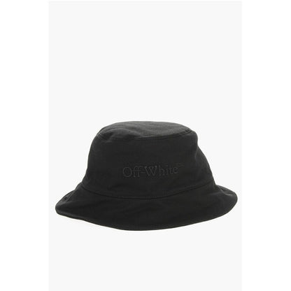 Denim Bucket Hat with Tone on Tone Logo